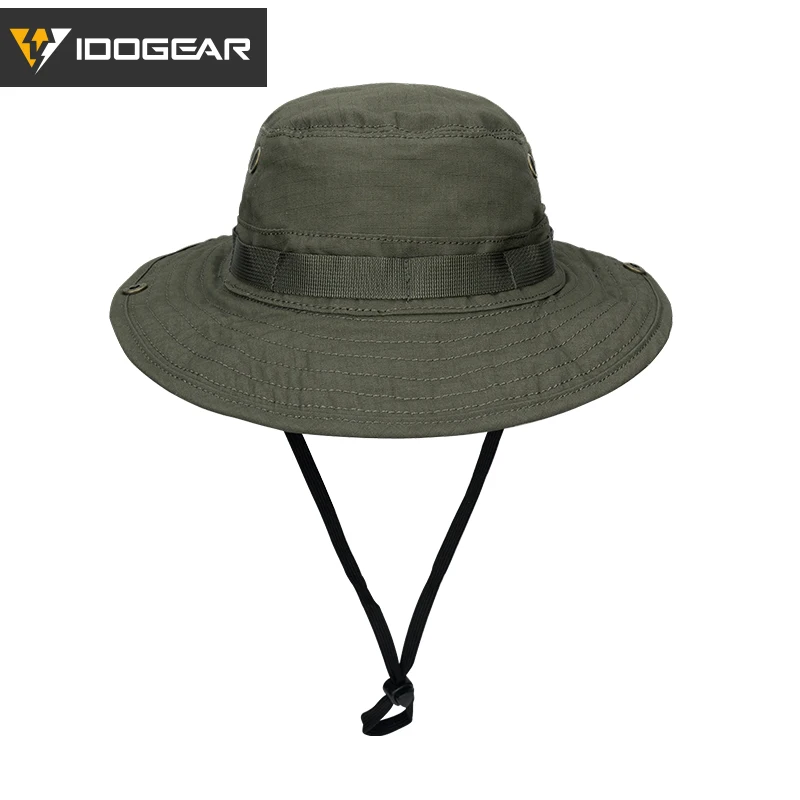 IDOGEAR Tactical Boinne Hat MOLLE Commander Camouflage Cap Adjustable 3620