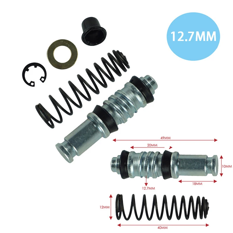 11mm 12.7mm 14mm 16mm Motorcycle Clutch Brake Pump Piston Plunger Repair Kits Master Cylinder Piston Rigs Repair Accessories