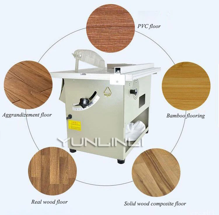 220v Table Saws 1500w Dust-free Woodworking Saw Household Cutting Machine Multi-function Desktop Electric Saw Power Tool 150-3