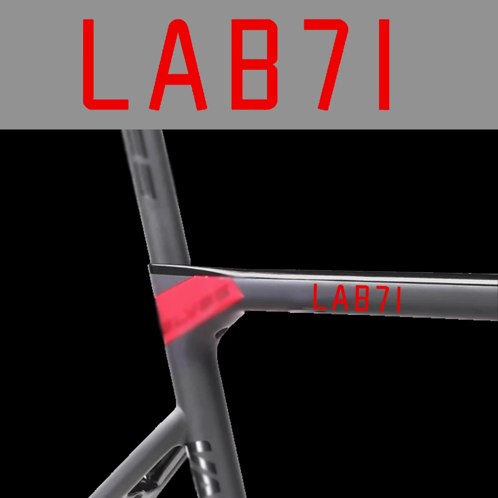 

Водонепроницаемые модные виниловые наклейки LAB71 Supersix для рамы шоссейного велосипеда, прочные аксессуары для декора и тюнинга велосипедов