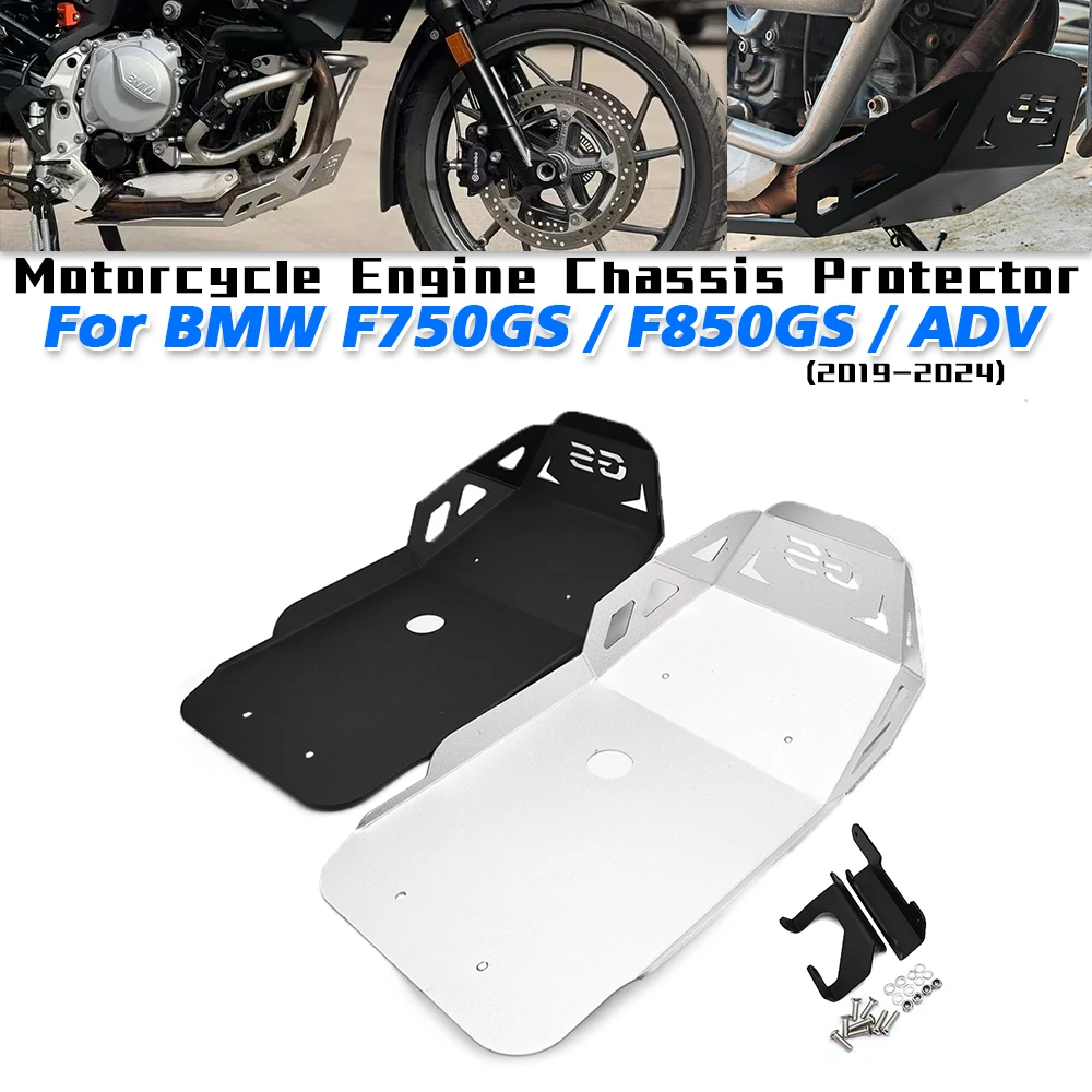 

For BMW F750GS F850GS ADV 2019-2024 Motorcycle Engine Chassis Protector Radiator Chassis Protection Cover Fit on F850GS F750GS
