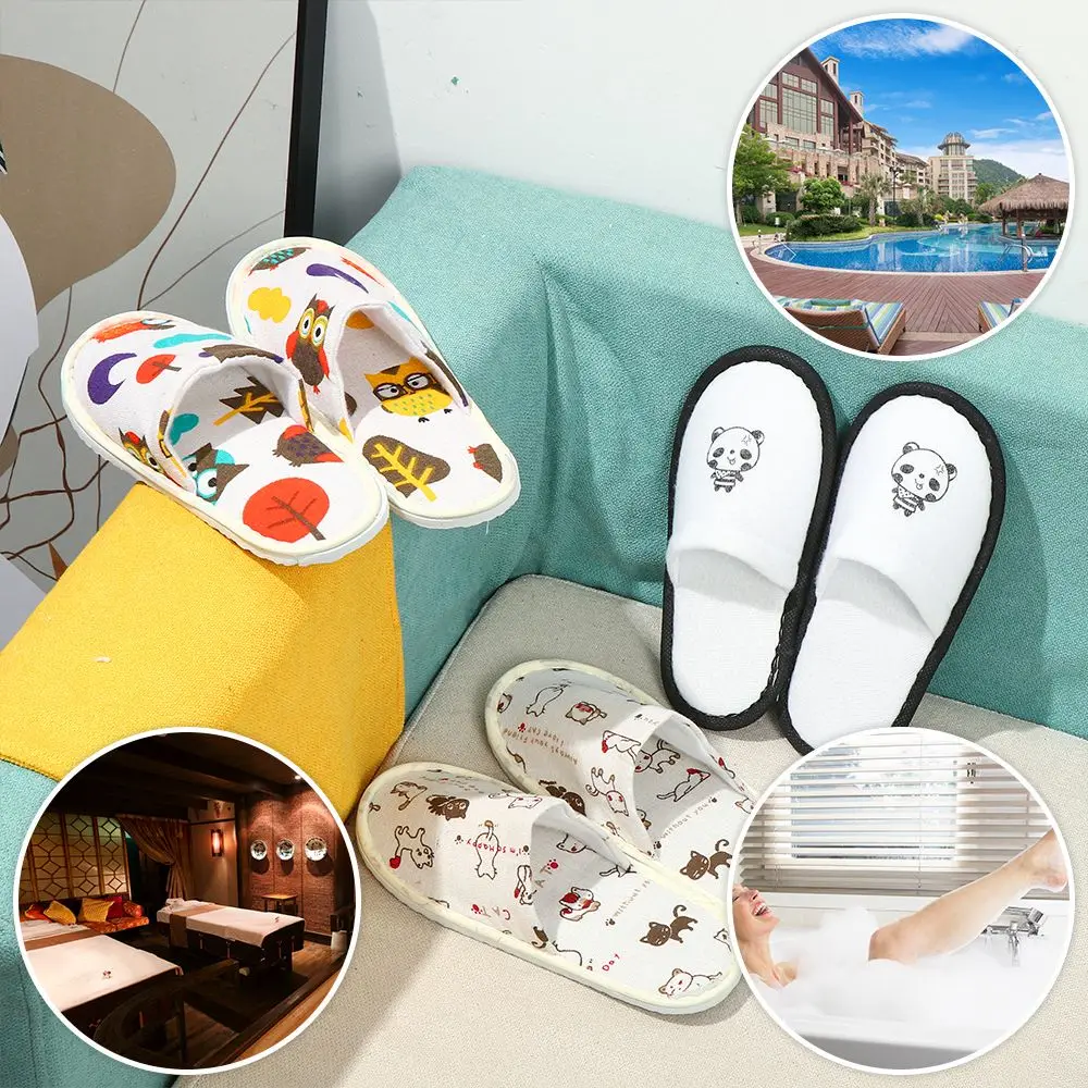 Sole Shower Thick Bottom Children Breathable Slippers Home Bathroom Non-Slip Slippers Hotel Disposable Supplies