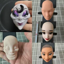 1/6 30cm original cartoon diy accessories doll head cute dongcheng
