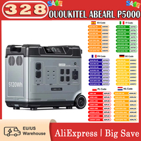 OUOUKITEL ABEARL P5000 Solar Generator Portable Power Station 5120Wh 2200W Output Seamless 2000W UPS Charging Stations