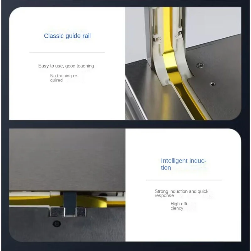 Factory Price NEW English System Small Automatic OPP Tape Strapping Machine 20*16CM Supermarket Fresh Vegetable Tying Machin