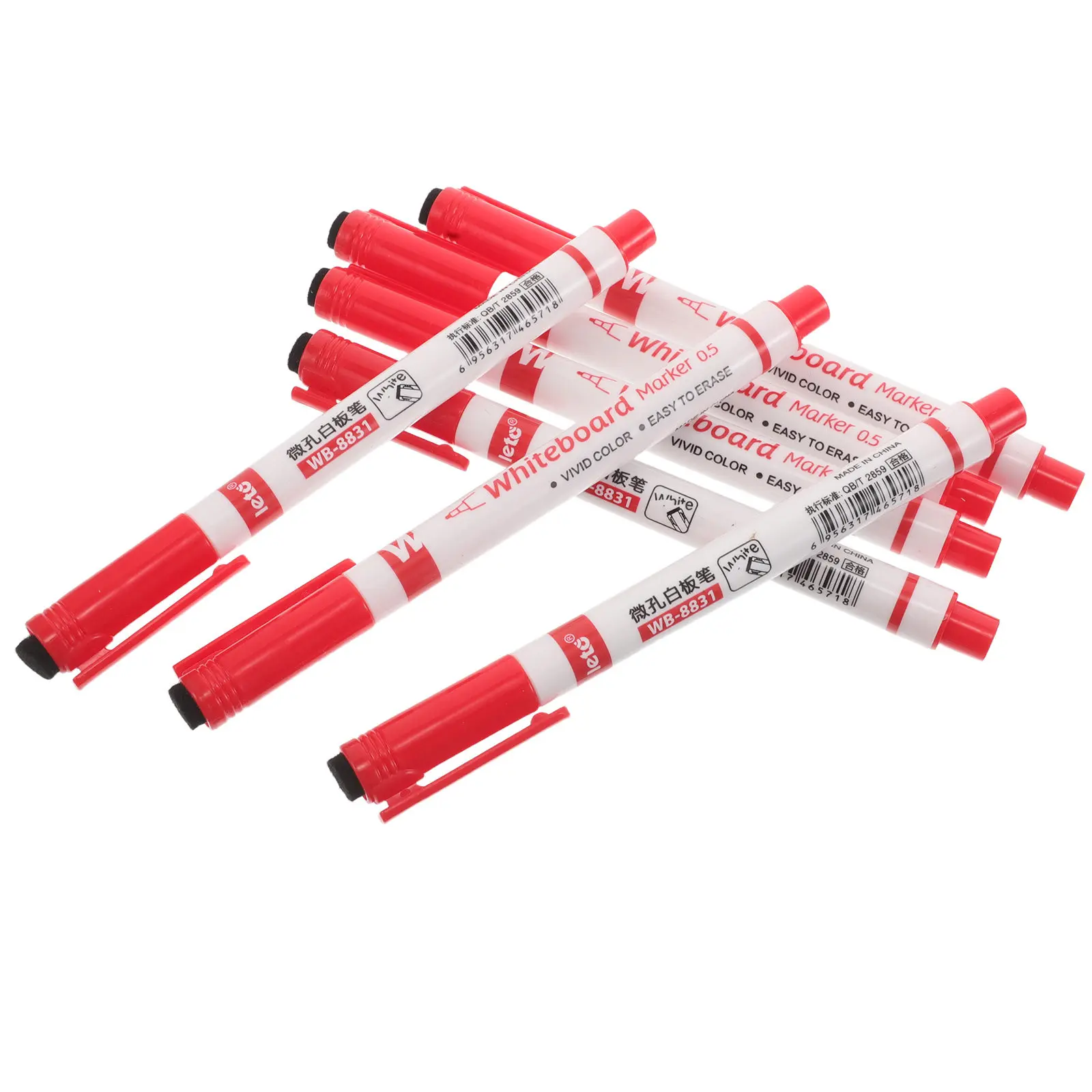 

20Pcs Extra Fine Point 0.5mm Dry Erase Markers Smooth Precise Lines Erasable Whiteboard Pens for Education Office Creative