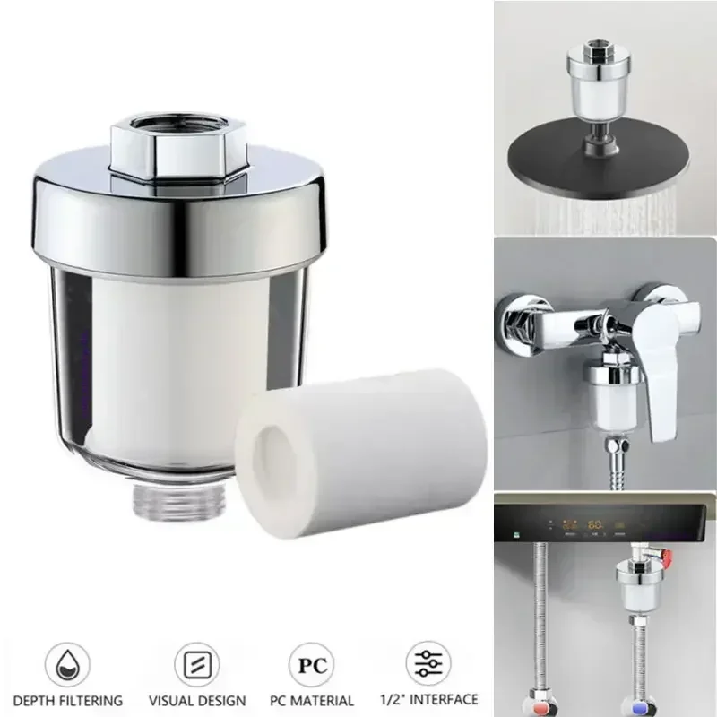 Water Outlet Purifier Universal Faucet Filter for Kitchen Bathroom Shower Household Bathroom Filter PP Cotton High Density