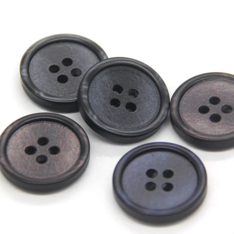 DOTOLLE 15/20mm Fashion Coat Red Blue Resin Buttons For Clothing Men Business Suit Jacket Knit Cardigan Handmade Decorations