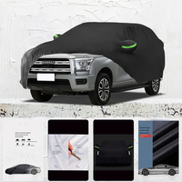 For Haval h5 fit Outdoor Protection Full Car Covers Snow Cover Sunshade Waterproof Dustproof Exterior Car cover Black