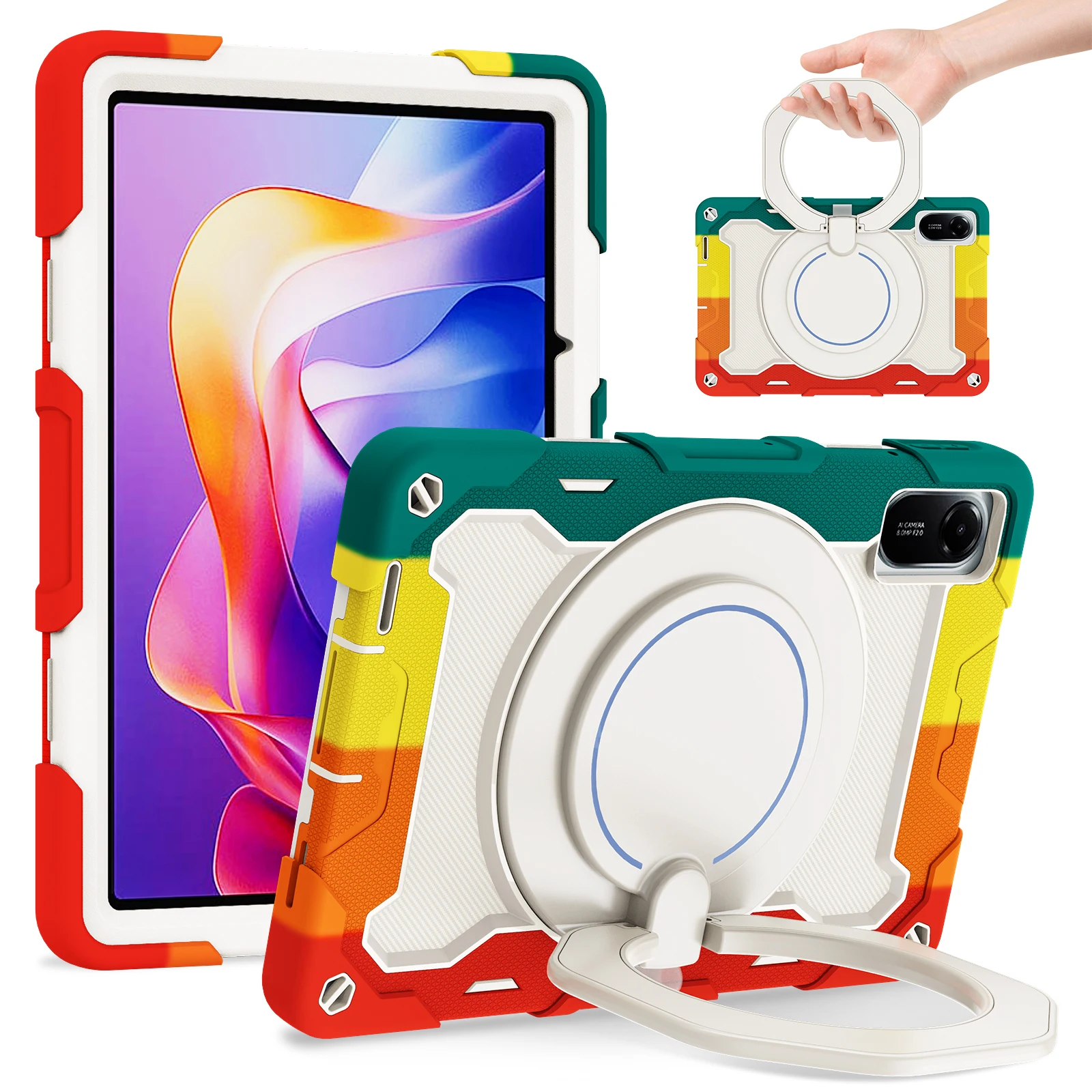 Hand Stand Tablet Protective Cover For Xiaomi Redmi Pad 2 11 inch 2025 Redmi Pad SE 11\