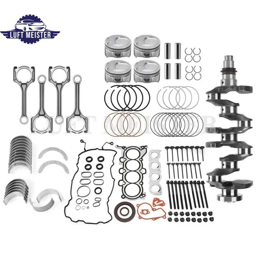 

623V6-2EH00 Engine Overhaul Gasket Kit Crankshaft Con Rod Bearing Set Piston Fit 2.0 L G4NC For Hyundai Tucson 23510-2E001