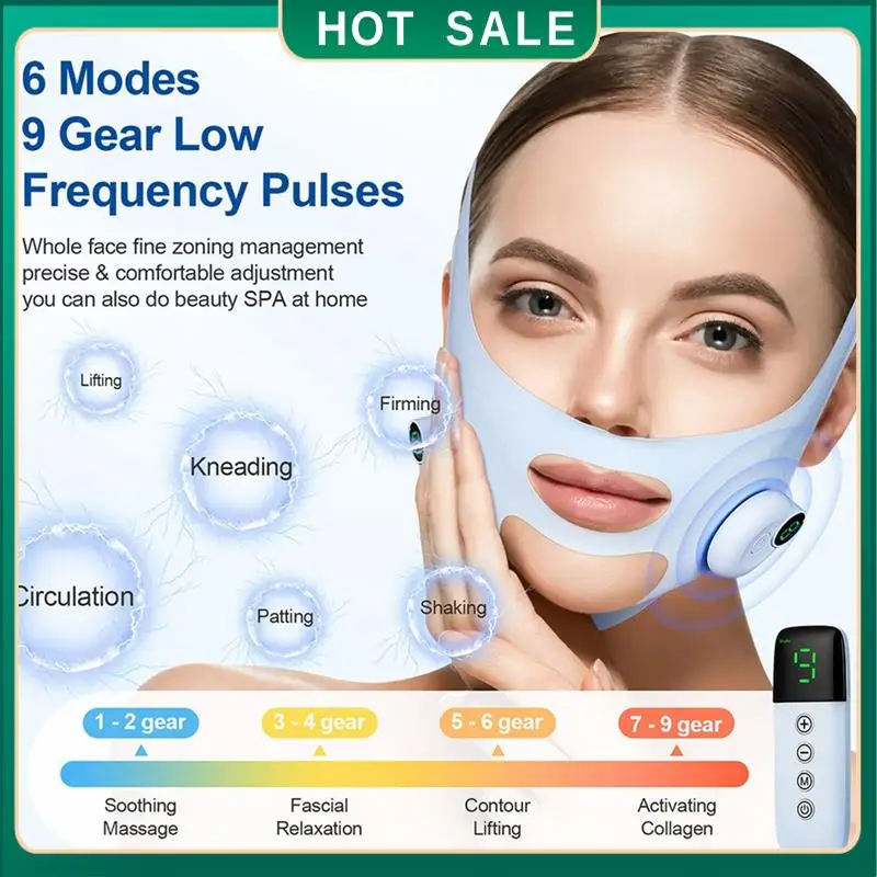 Correa adelgazante para mejillas y barbilla, entrega en 24 horas, eliminación de doble barbilla, cinturón de elevación de línea en V, dispositivo de cara en V con reducción de barbilla doble