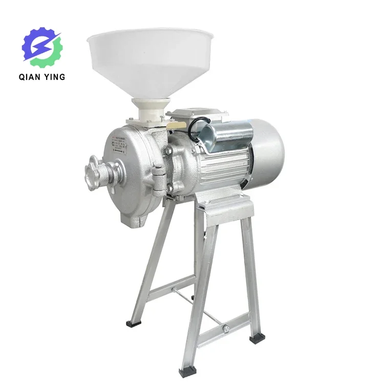 

110V 220V Thickness Adjustable Corn Flour Pulverizer Superfine Grinding Machine Grinder Dry And Wet Grain Crusher Mill Machine