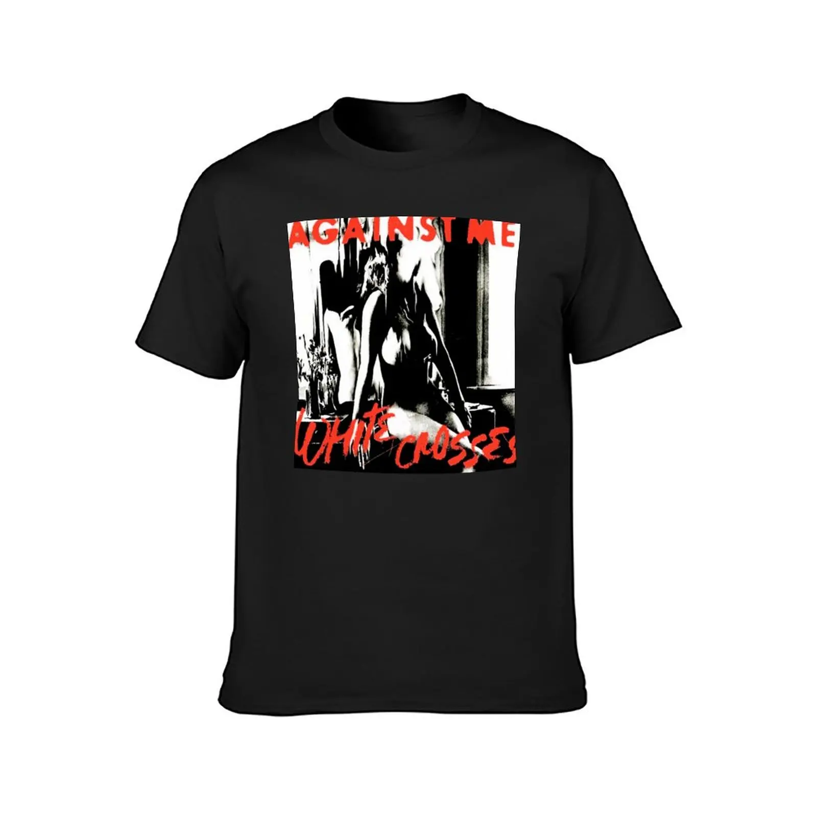 white crosses against me tour 2022 masfeb T-Shirt quick drying funnys hippie clothes men t shirt