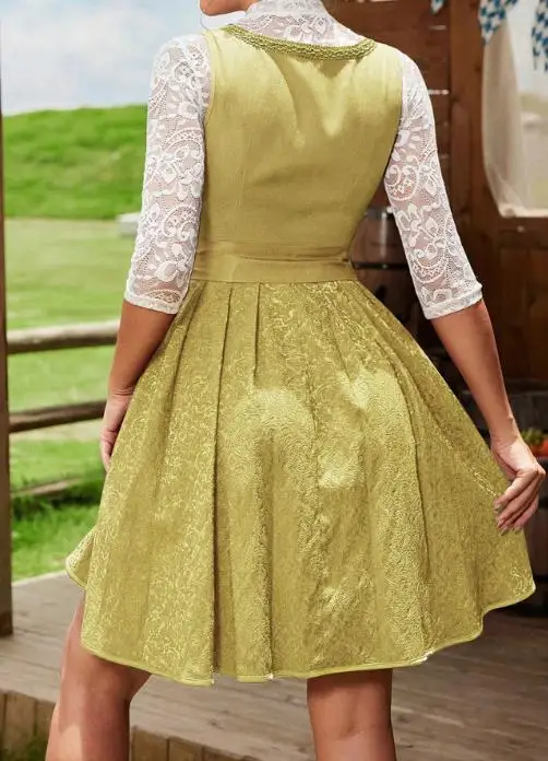 

Womens Dresses 2026 Spring Summer New Solid Color Elegant Waist Lace Up Square Neck Short Sleeve Casual Short Dress Women's Wear