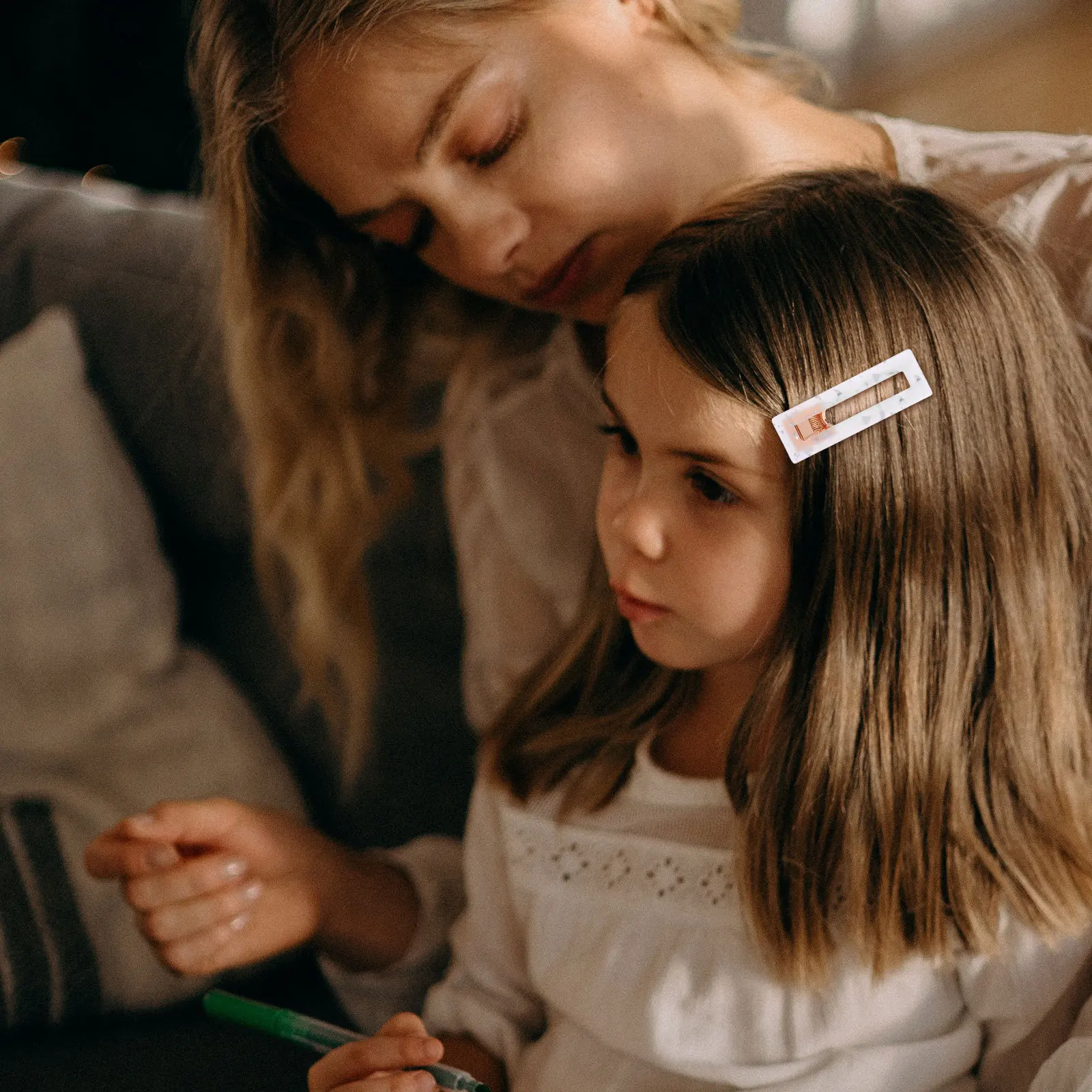 

6 шт., женские заколки для волос с цветочным принтом, акриловые квадратные боковые заколки в стиле ретро, стильные аксессуары для волос для свадебной вечеринки, заколка-заколка