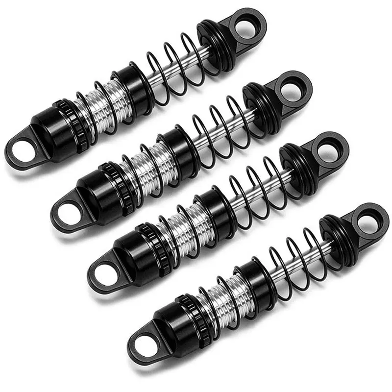 Aluminum Alloy Adjustable Shock Set 26Mm For AXIAL (Black)