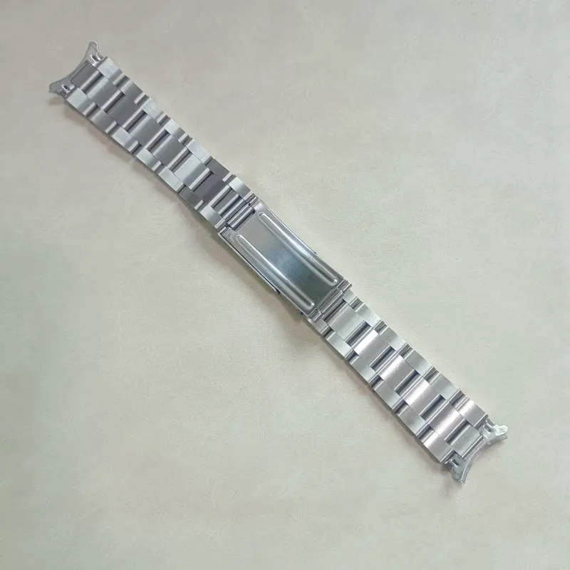 18mm 19mm 20mm Oyster Stainless Steel Watch Bracelet Bands Strap Curve End For Rolex DateJust Explorer Watch