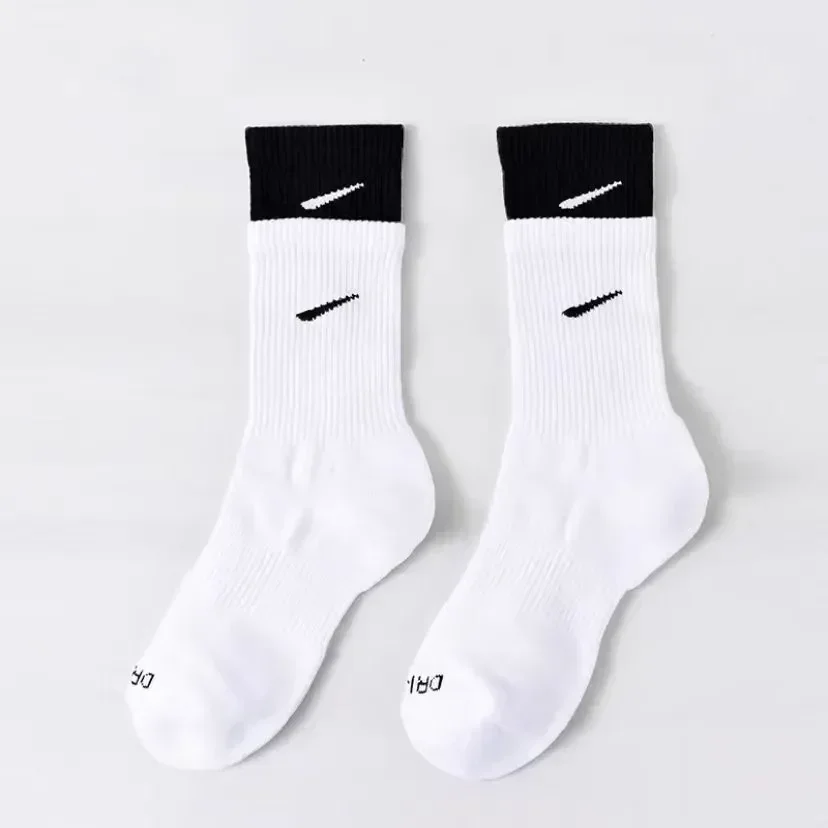 New Fashion Executive Sports Advertisement Nk Men\'s And Women\'s Cotton Socks Wild Ins Fashion Socks Casual Socks Trend