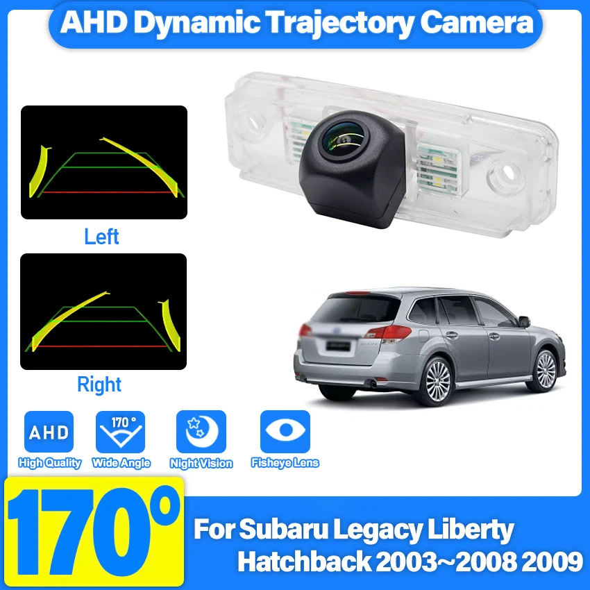Rear View Camera For Subaru Legacy Liberty Hatchback 2003~2005 2006 2007 2008 2009 CCD Full HD Night Vision Car Reverse Camera