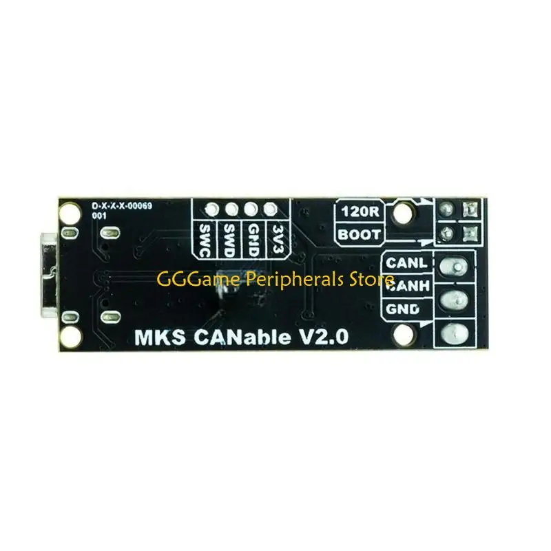 

U55B SocketCAN Analyzers CAN to USB Serial Port Transceiver Based on STM32G431C8T6
