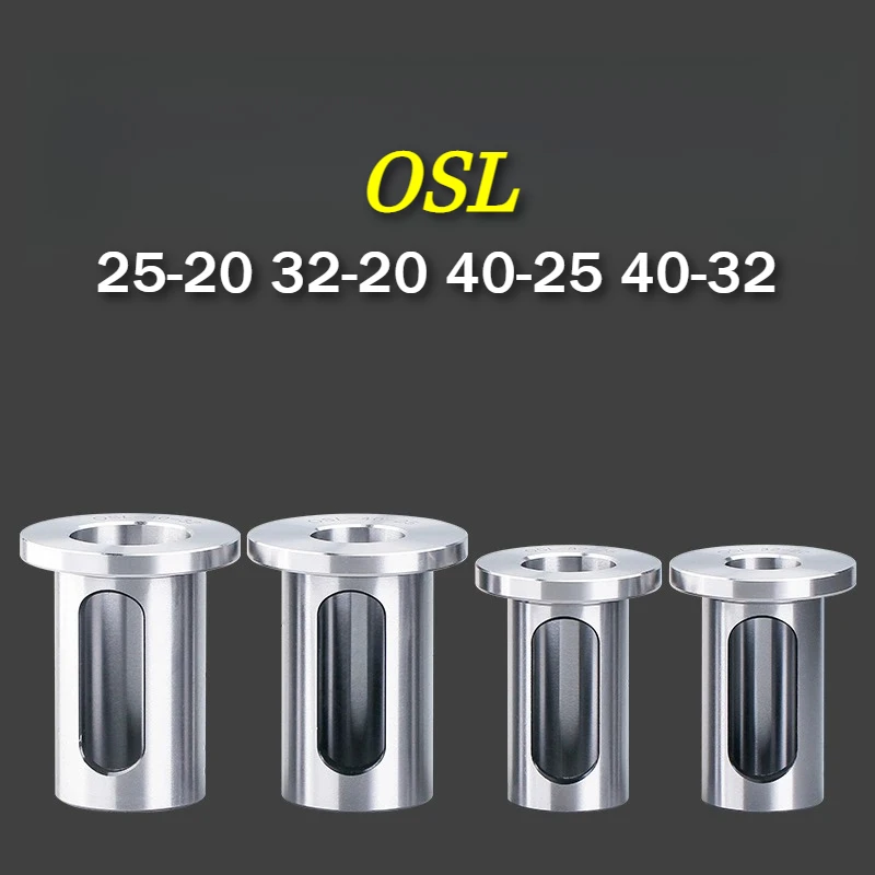 

Держатель инструмента для масляной дорожки Конверсионная втулка Держатель инструмента с боковой фиксацией Редукционная втулка OSL 25-20 32-20 40-25 40-32 Втулка для U-дрели