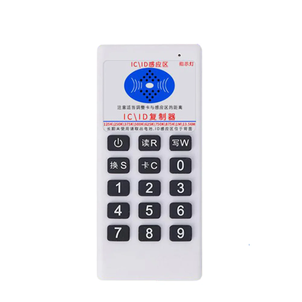 2023 NFC 5Frequency Programmer Handheld RFID Smart Card Reader 13.56Mhz UID Tag Writer 125Khz T5577 Key Copier IC ID Duplicator