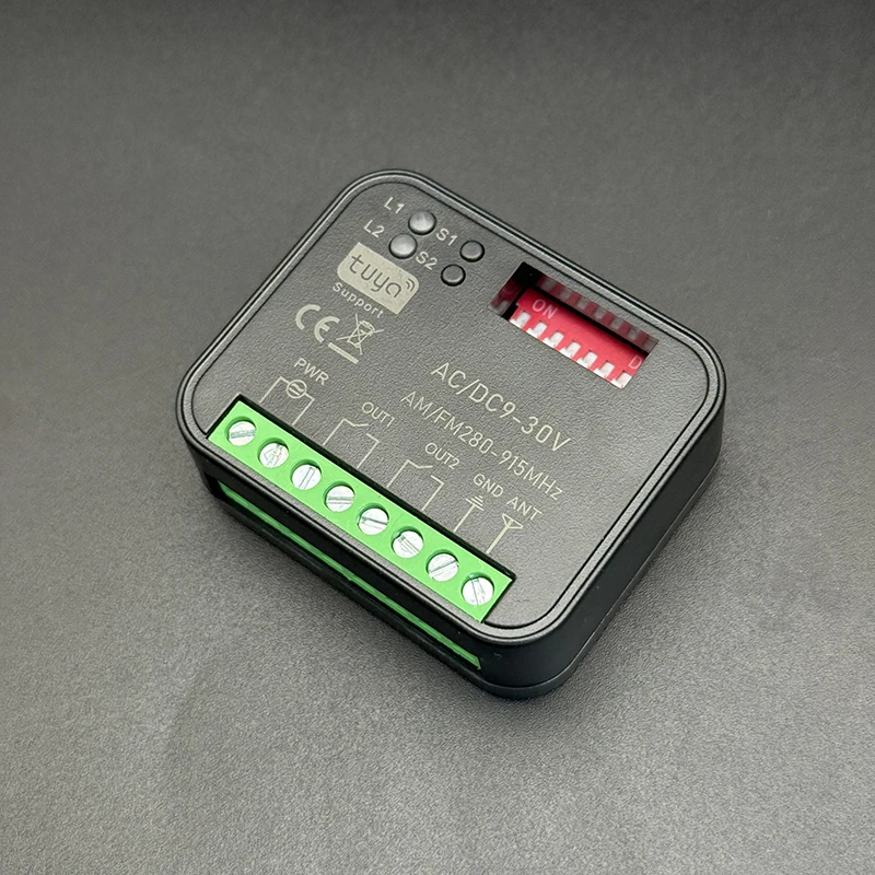 New RX MULTI 300-868MHz Tuya WIFI Smart Switch Relay Module 433MHz 868MHz Garage / Gate Remote Control Receiver Gate Controller