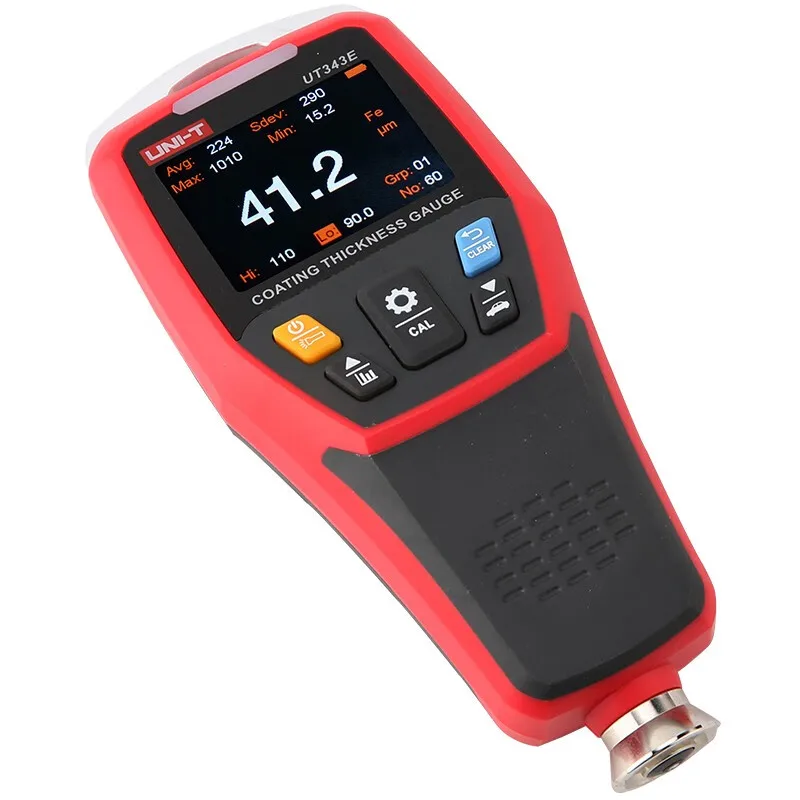 UNI-T UT343E Digital Car Paint Thickness Gauge  2000 Coating Meter Paint Tester with Bluetooth Flashlight