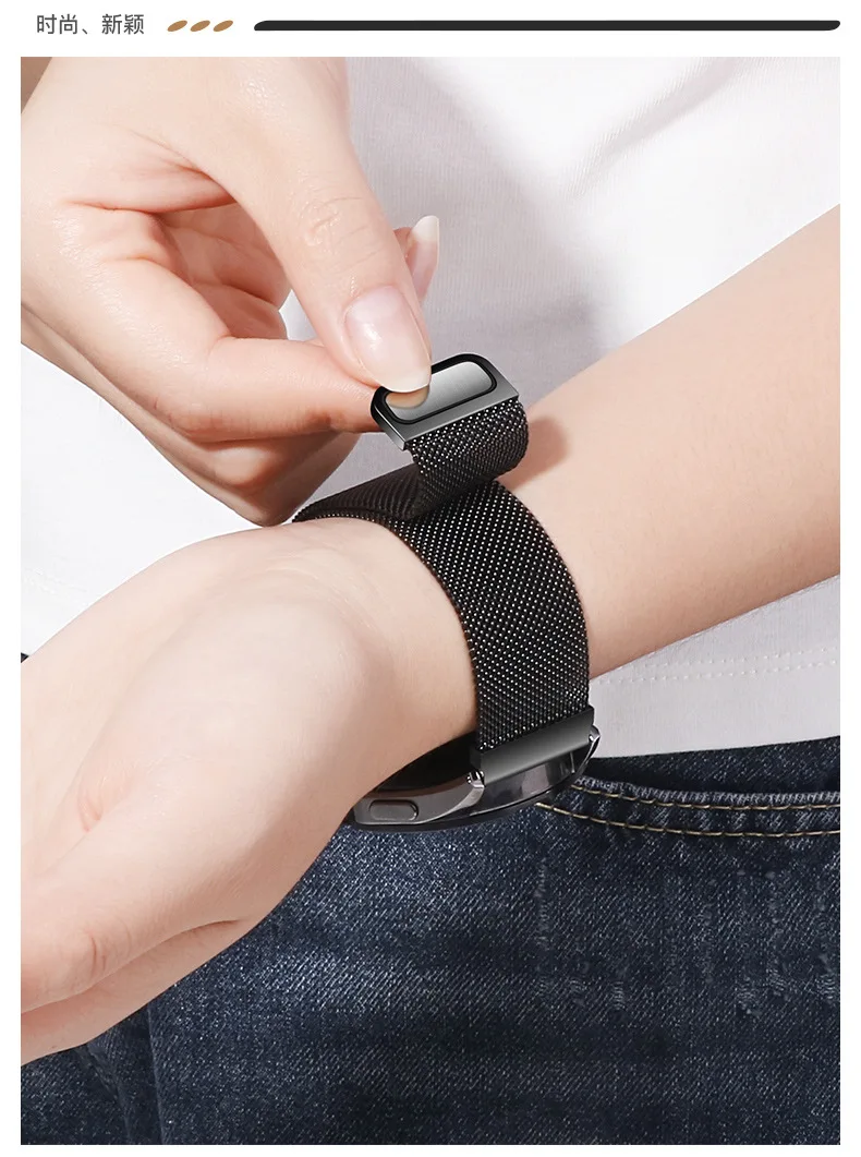 Correa milanesa de 22mm para Huawei Watch 5 GT5 Pro/GT5/4/3/2, pulsera Universal de 46mm para Huawei Watch 5 de 46mm, banda inteligente para hombres y mujeres