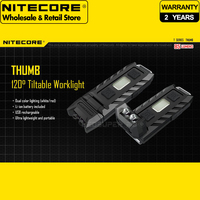 Factory Price Nitecore THUMB 120 Degrees Tiltable USB Rechargeable Worklight