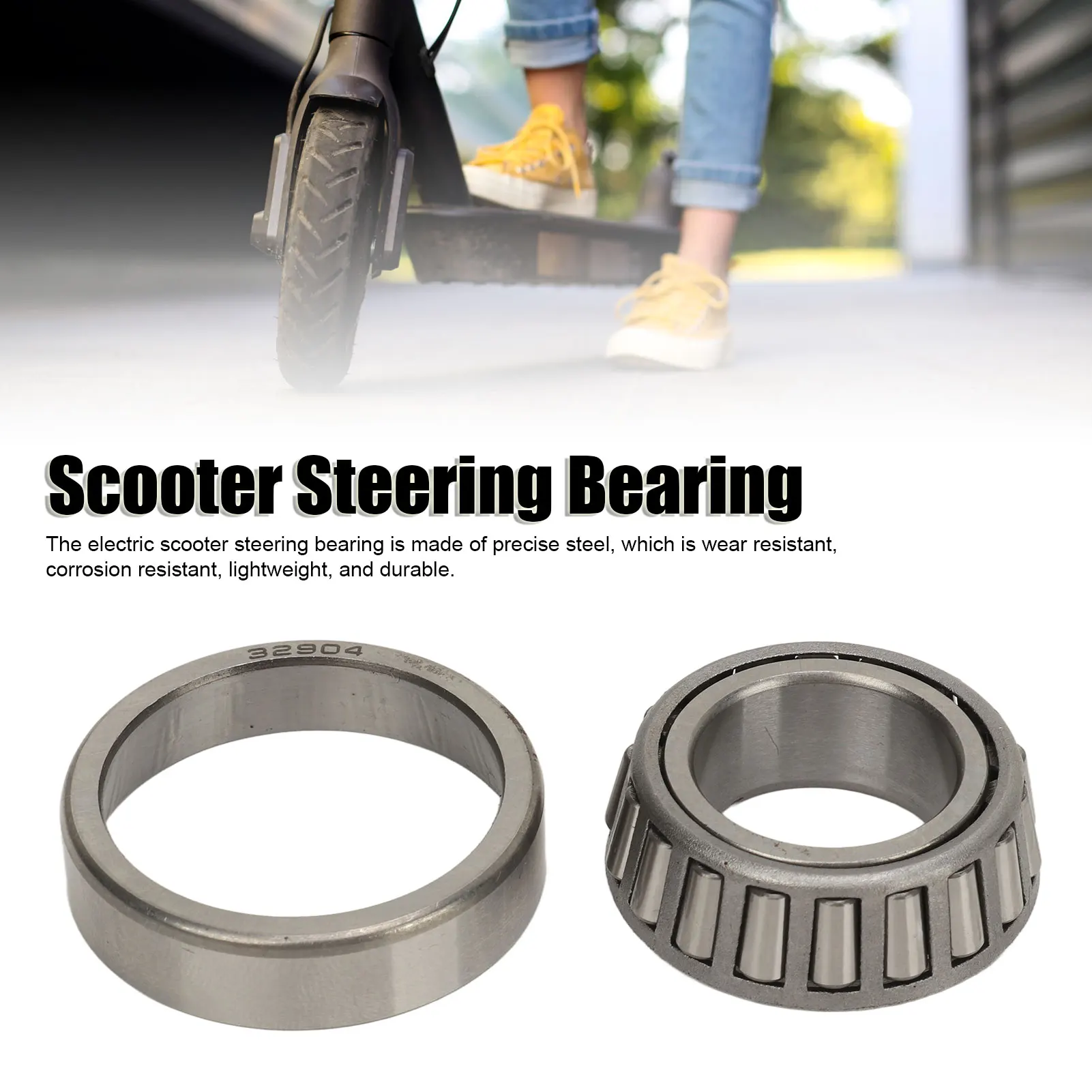 Electric Scooter Steering Bearing Electric Scooter Fork Rotating Parts For Smartgyro X2 Steel Electric Scooter Steering Bearing