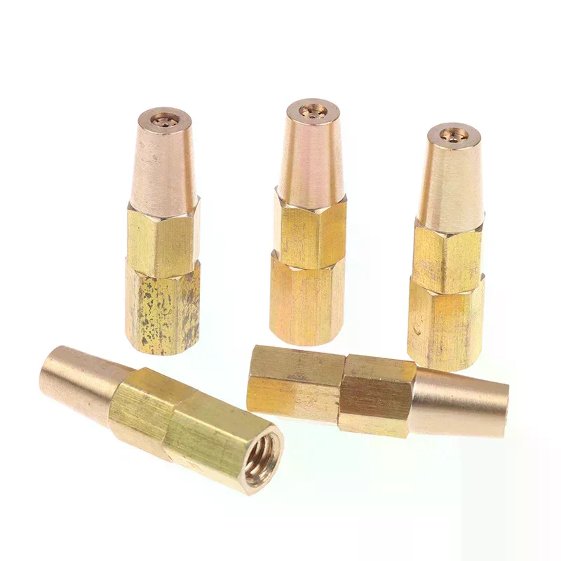 

Запасные насадки для медной пропановой сварки 0,5/0,6/0,7/0,8/0,9 мм для держателя H01-2, аксессуары для газовой сварочной горелки