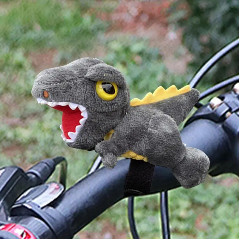 

Motorcycle Handlebar Ornaments Cute Cartoon Shark Handlebar Decor Panda Puppet Decorative Cycling Accessories For Motorbike