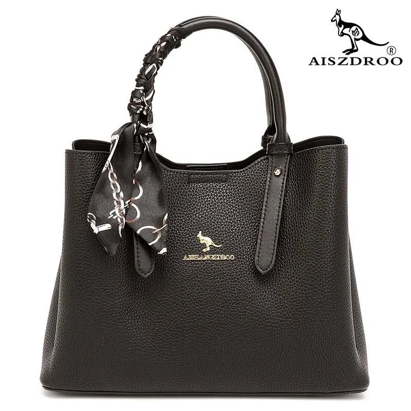 

High quality Leather Crossbody Bags for Women Ladies Luxury Designer Tote Handbag Female Large Capacity Travel Shoulder Bag