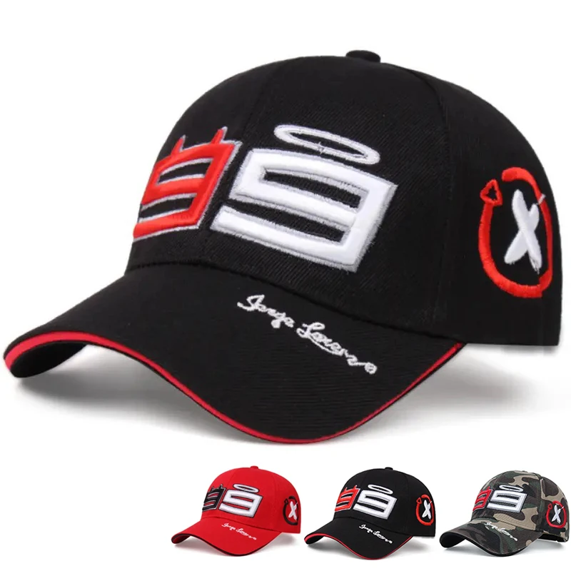 2022 New Summer Men\'s Racing Baseball Cap Outdoor Dad Hat Wholesale