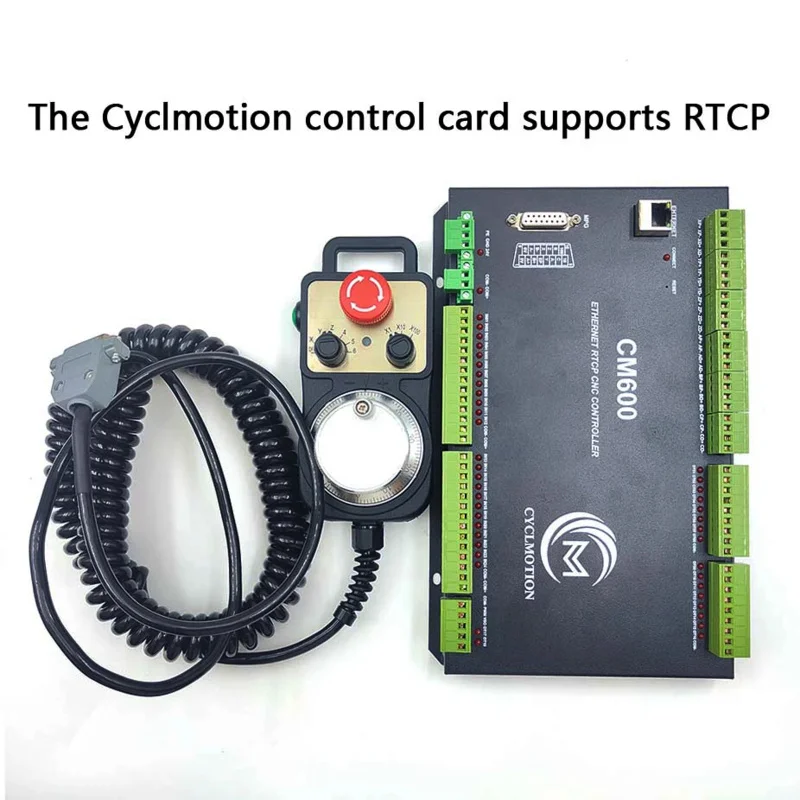 The latest Cylomotion 6-axis RTCP engraving machine control card supports 3D simulation tool path customized software interface