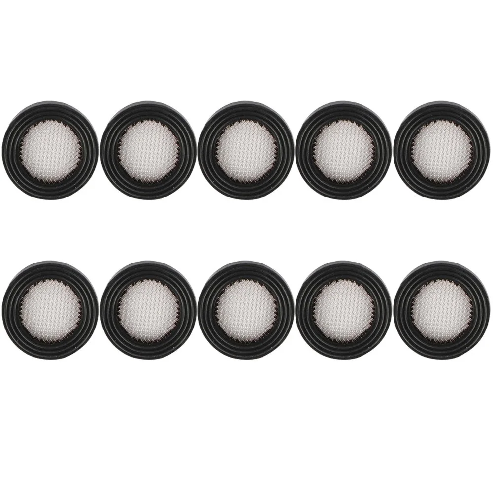 Gasket Shower Filter Washer Home O-Ring Pack Parts Replacement Rubber Seal Black Set For Bathroom G3/4 Grommet