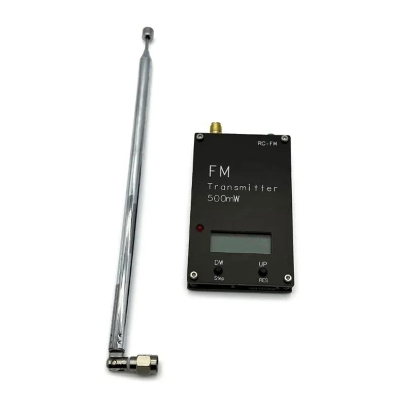 ELECT-2000M 0.5W Transmissor FM Display LED Estéreo Digital Para DSP Transmissão de Rádio Campus Receptor de Estação de Rádio