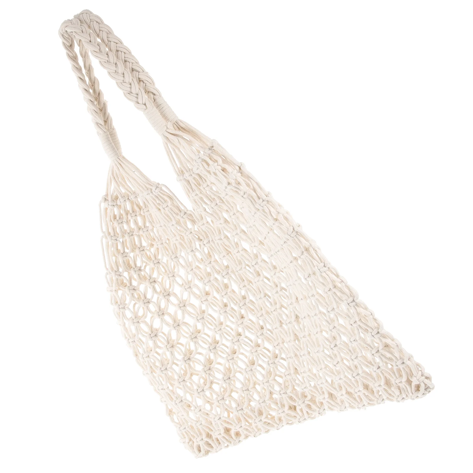 Beach Bags for Women Knitted Shoulder Mesh Straw Purse Crossbody Mori Department