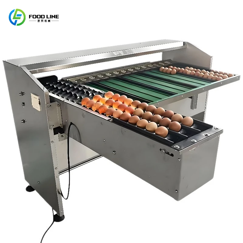 Egg Grading and Sorting Machine 7000Pcs/H Low‑Noise Washing Module for Large Poultry Farm Site Customized