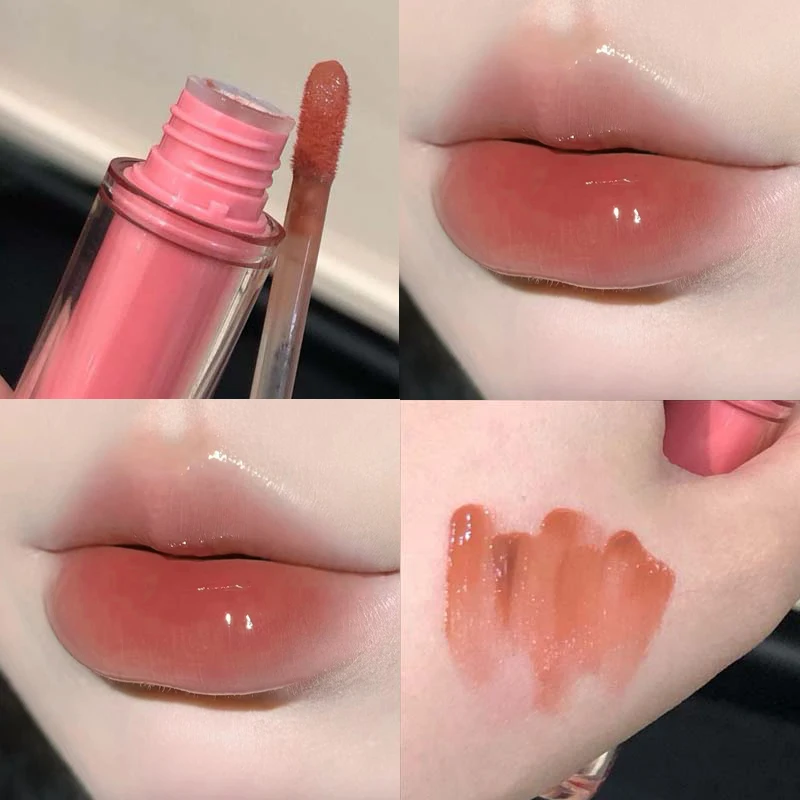Hydrating Dewy Water-Glow Lip Lacquer. Smooth, Juicy Gloss, Creates Plump Glass Lip Look.