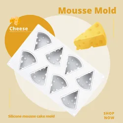 8 Even Cheese Mousse Silicone Cake Decorating Mold For Baking Mould DIY Ice Cream Mold Dessert Mousse Pastry MouldKitchen Tools