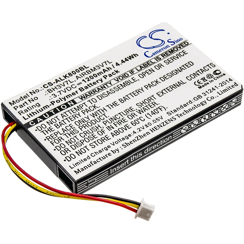 Li-Polymer Crane Remote Control Battery for Autec,3.7v,1200mAh,Air A4 Air A6,BH3V7L AIRBM3V7L