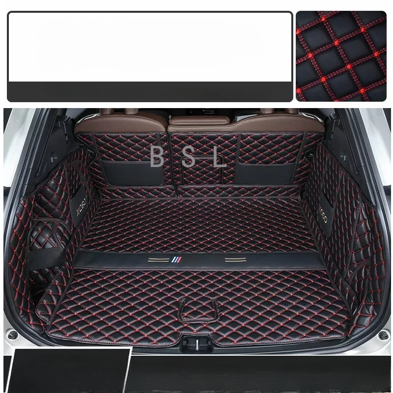 

Leather Car Trunk Mats For Volvo XC60 2023-2024 Anti-Dirty Protector Tray Cargo Liner Protector Accessories Mats