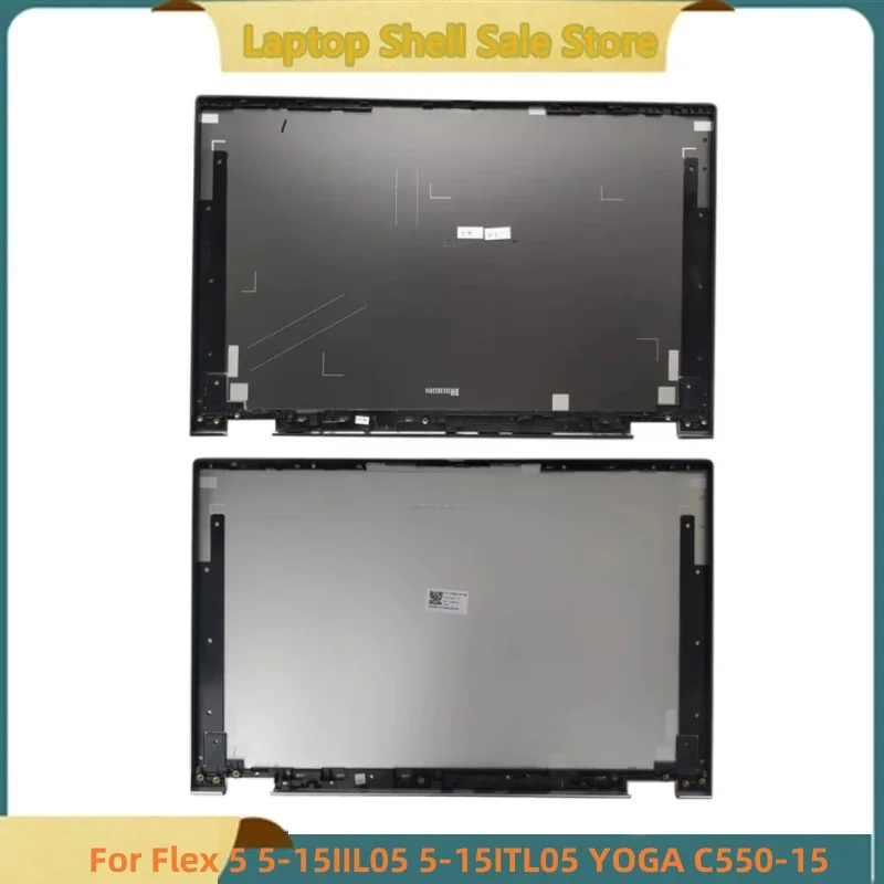 

Новый чехол для ноутбука Flex 5 5-15IIL05 5-15ITL05 YOGA C550-15, верхний чехол с ЖК-дисплеем, задняя крышка, корпус 460.0K10Z.0001 5CB0Y85681 5CB0Y85680
