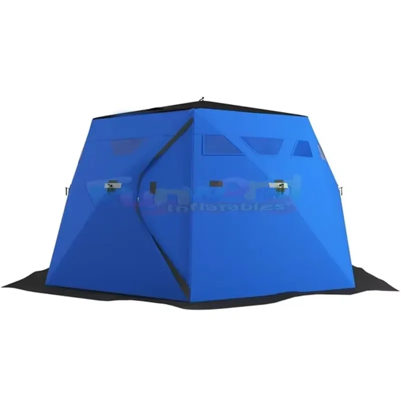 STLF 4person Waterproof Insulated Solid Panoramic Fish View Easy Setup Outdoor Pro Ice Fishing Tent Eu Warehouse