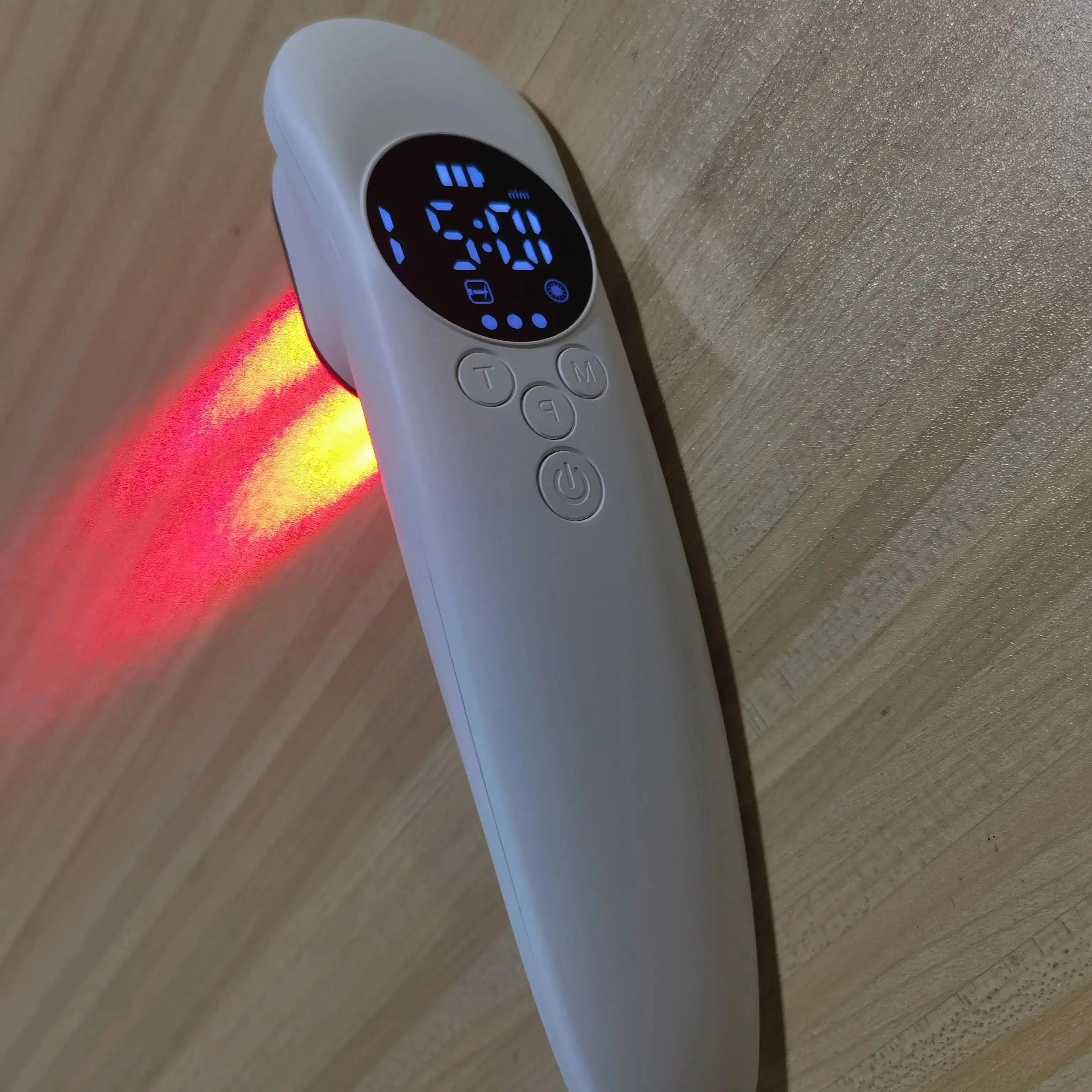 

Advanced 650nm+808nm LLLT Device 14 Red & 3 Infrared Beams for Herniated Disc & Arthritis Treatment