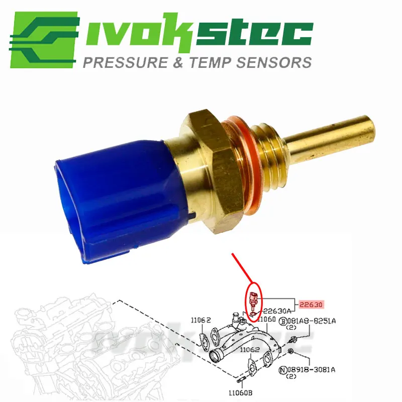 5001870250   Датчик температуры охлаждающей жидкости для RENAULT TRUCKS Mascott 7701058398