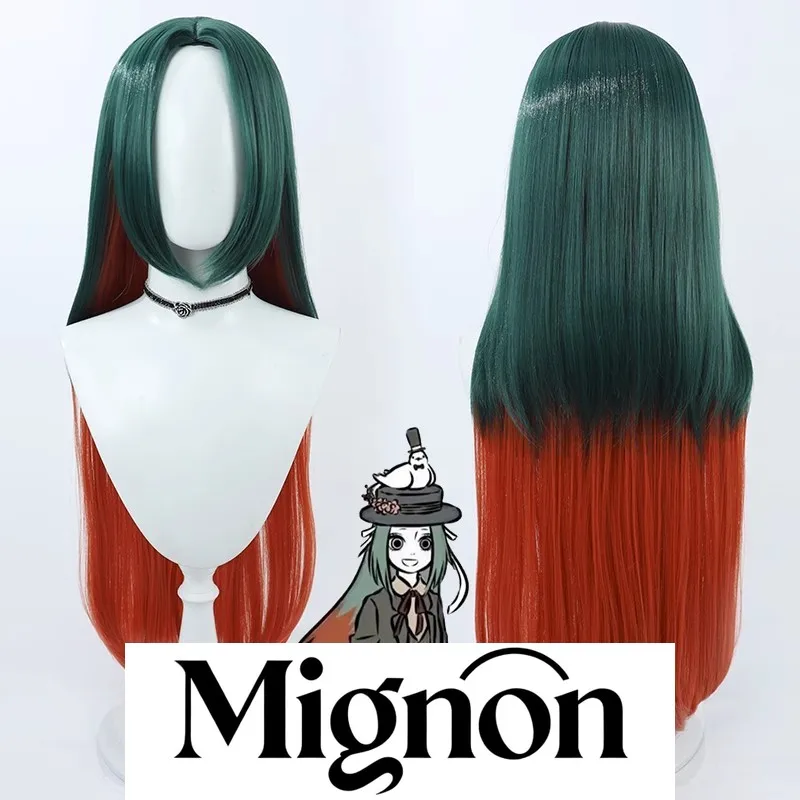 

Non Human Jingwei cosplay wig two-tone silicone scalp Halloween gift